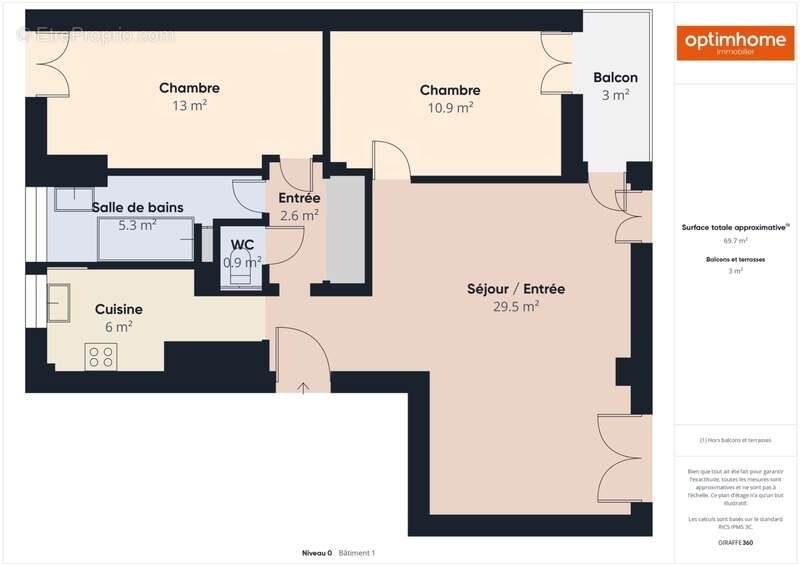 Appartement à MARSEILLE-11E