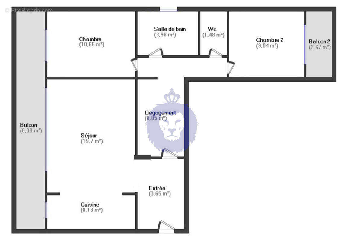 Appartement à SAINT-MAUR-DES-FOSSES