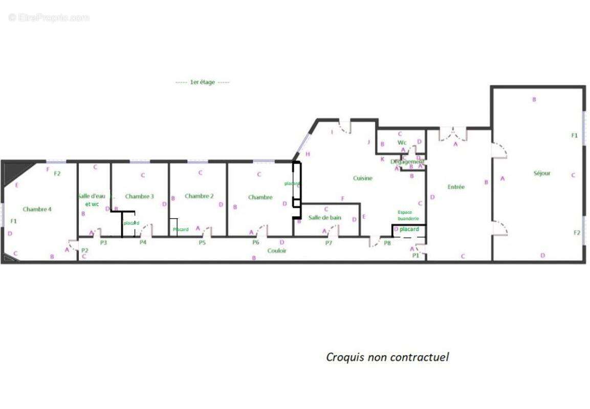 Appartement à PARIS-16E