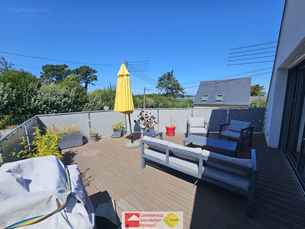 Exclusivité - a vendre maison récente avec vue mer à loguivy-de-la-mer - photo 11