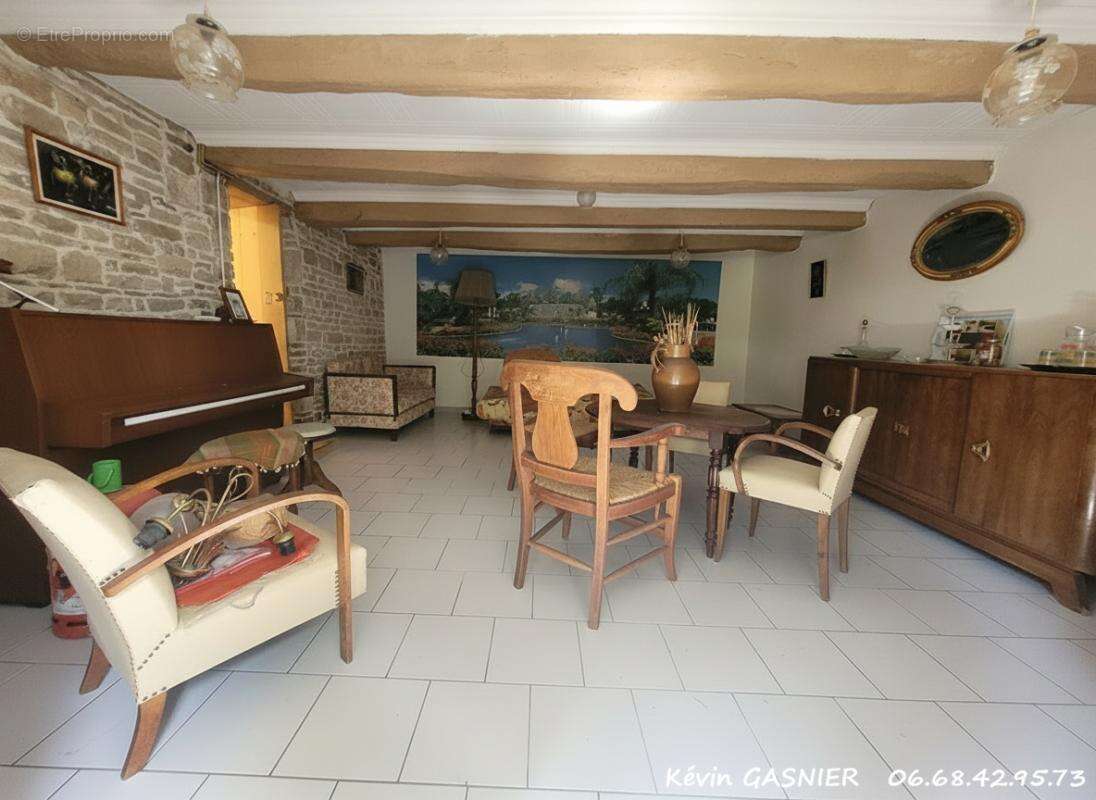 PAIZAY NAUDOIN EMBOURIE (16240) : Maison en pierre de 83m2 - photo 3