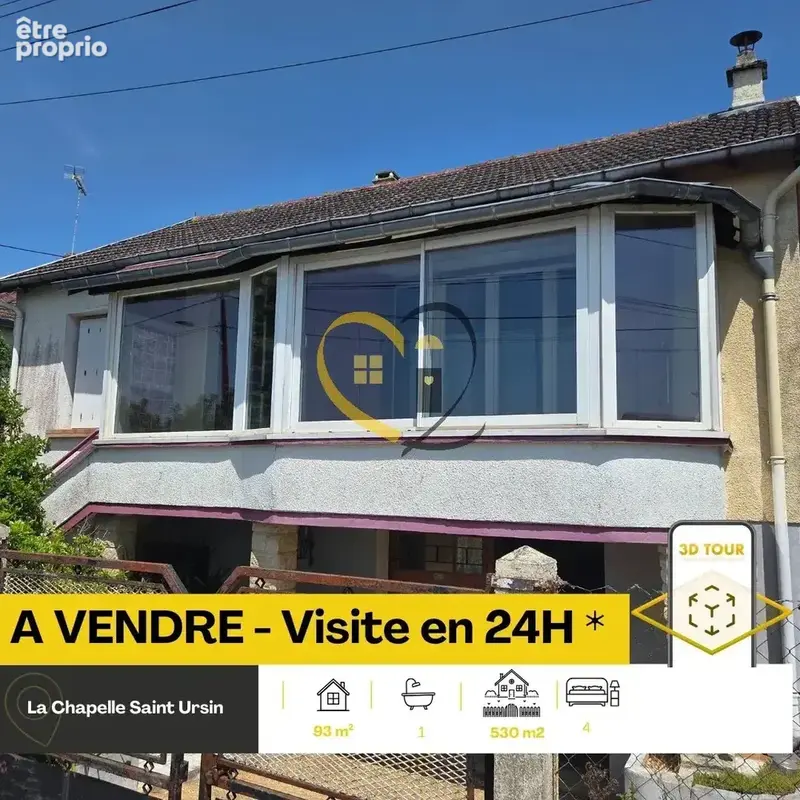 Maison à LA CHAPELLE-SAINT-URSIN
