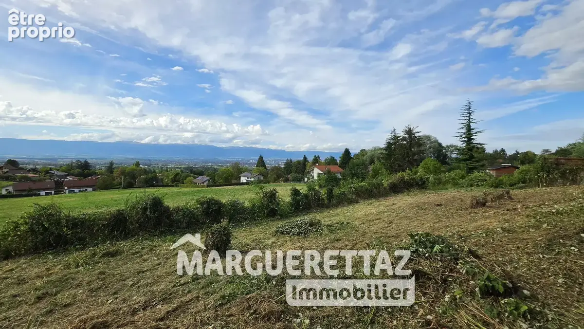 Archamps – terrain constructible de 679 m² – calme et belle vue - photo 2