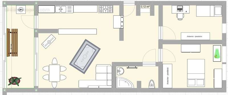 Appartement à MARSEILLE-15E