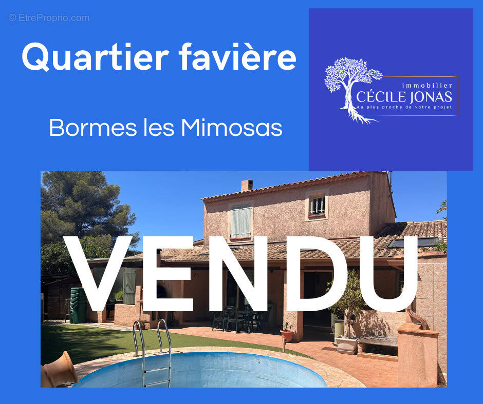 Maison à BORMES-LES-MIMOSAS