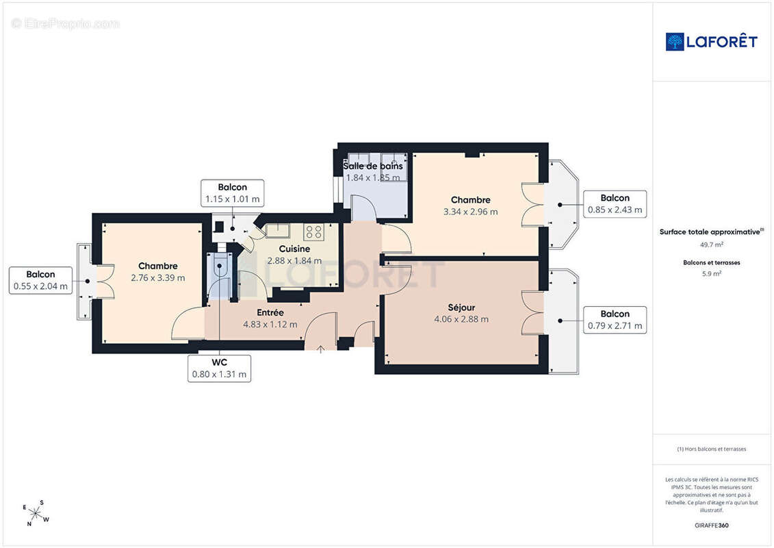 Appartement à NICE