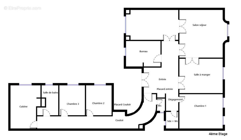 Appartement à PARIS-3E