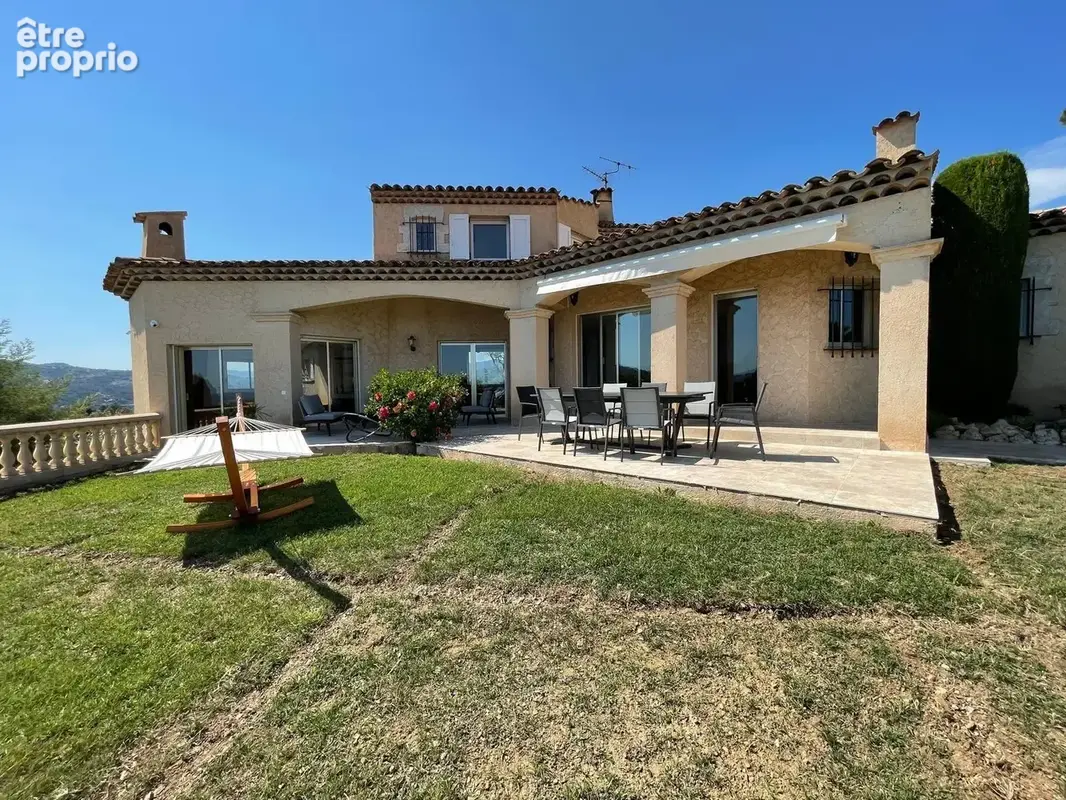 La Roquette-sur-Siagne   Villa 350 m2 avec vue mer (REF VB3803) - photo 2