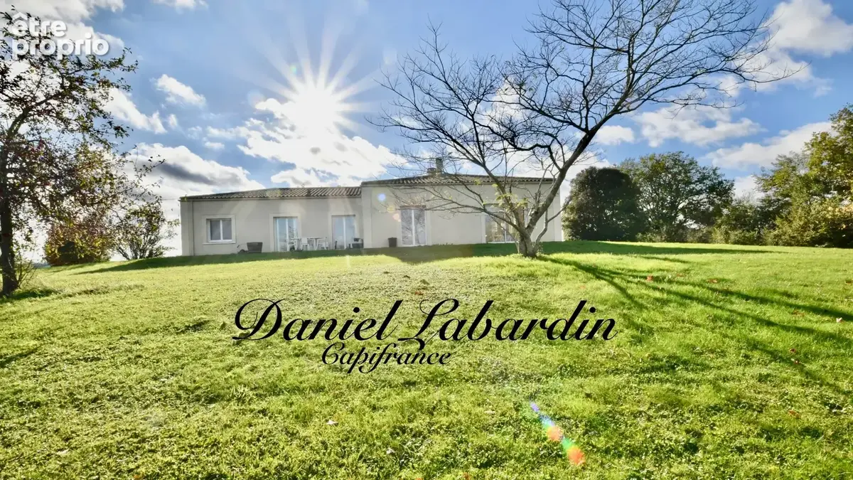 Maison de 188m2 avec vue panoramique - 4 chambres - garage - sous-sol à SAINT PIERRE SUR DROPT - photo 8