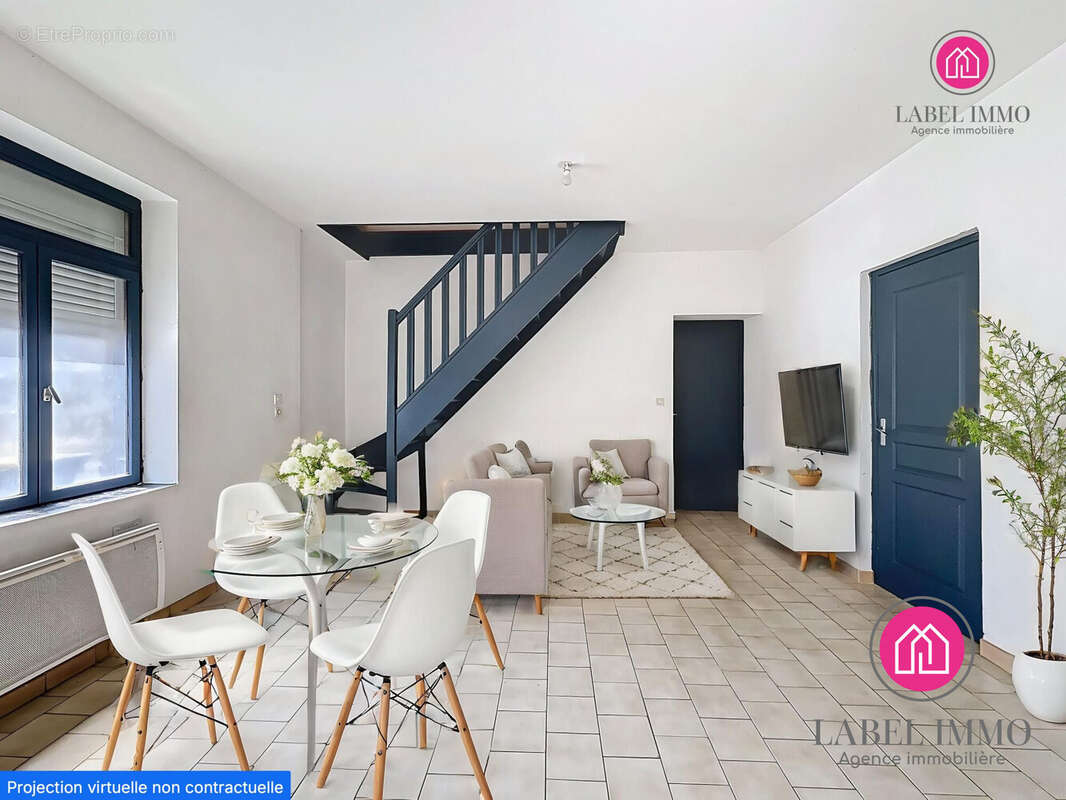 Sejour avec projection - Maison à CONDE-SUR-L'ESCAUT
