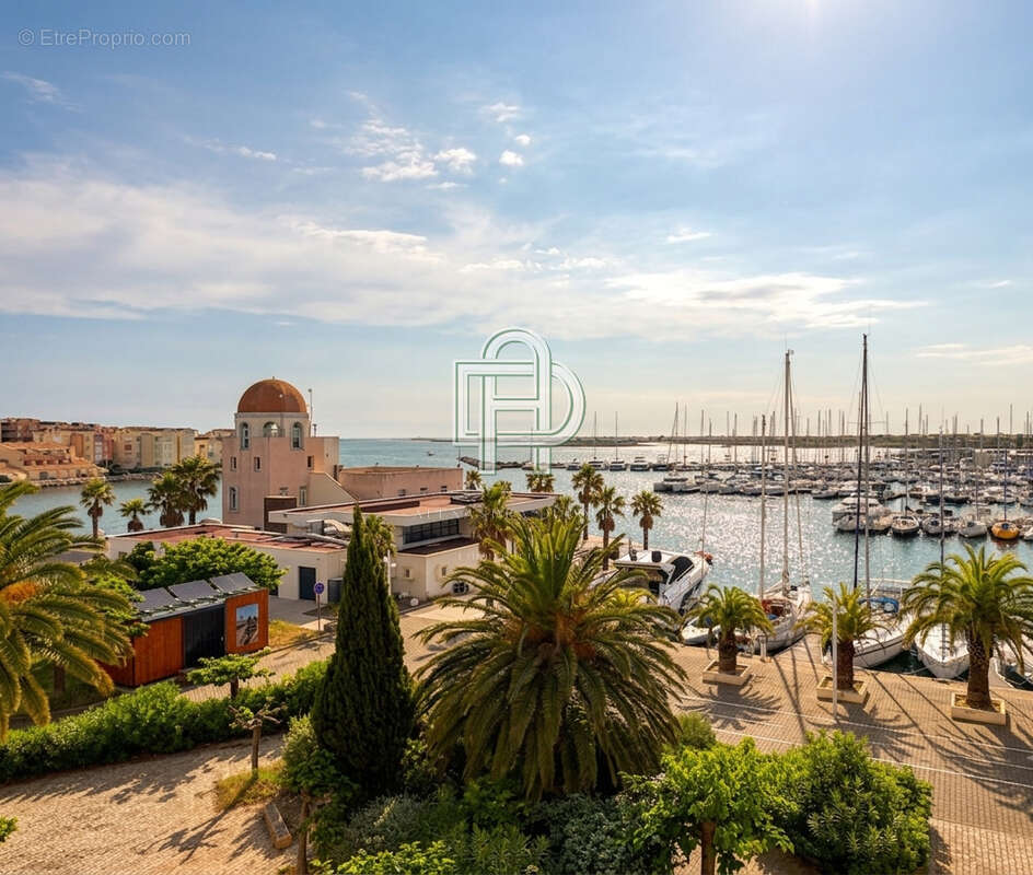 Appartement avec vue panoramique sur le port et les chalets - - photo 2
