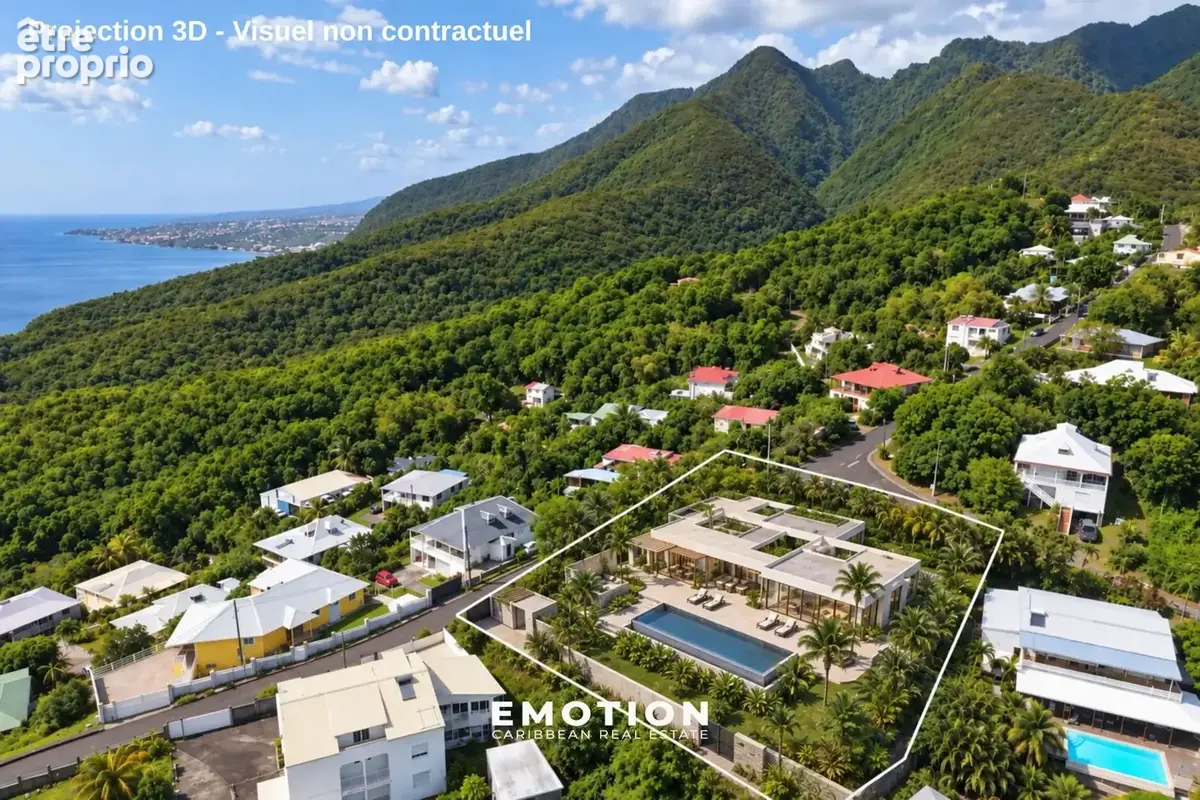 Terrain de 2 220 m2 avec vue mer à 180 - - photo 2