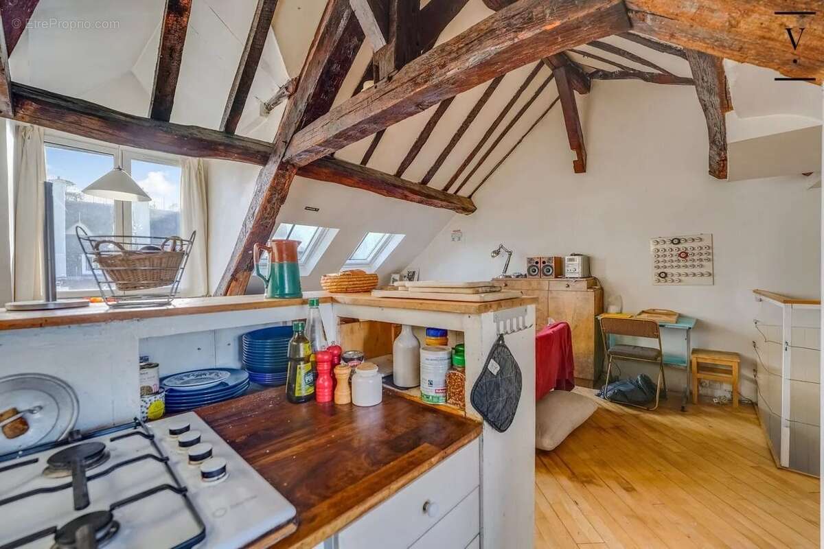 4° - proche quais de seine - duplex en dernier etage - photo 5