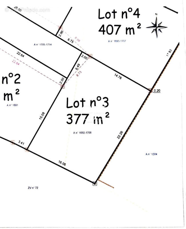 Terrain constructible a vendre sur la commune de Saint-Aaron - photo 4