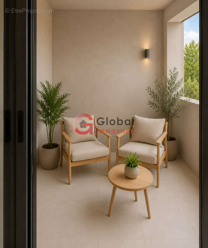 Beau T2 avec loggia - photo 5