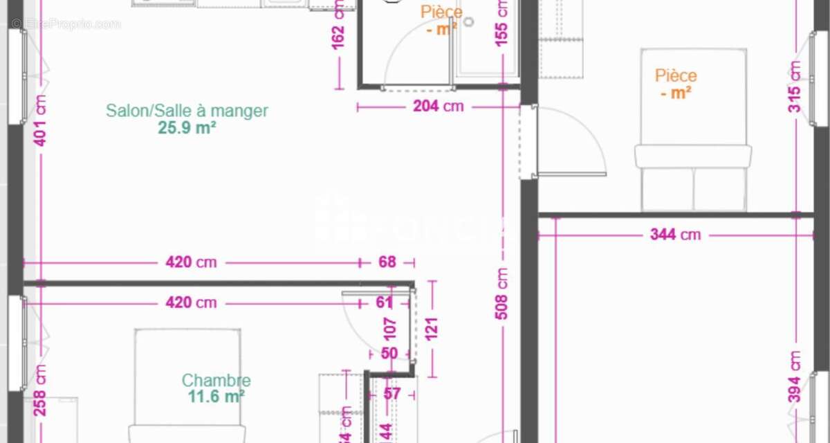 Appartement à AIX-LES-BAINS