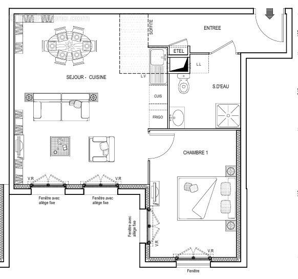 Appartement à RIS-ORANGIS
