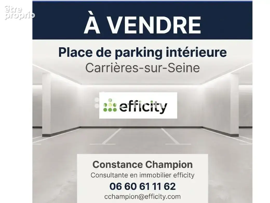 Parking à CARRIERES-SUR-SEINE