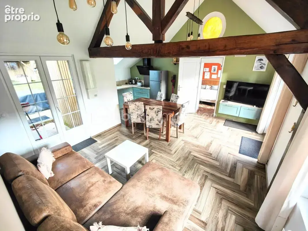 Ensemble de 2 maisons rénovées en lisère de forêt à Thoiry au calme absolu ! - photo 23
