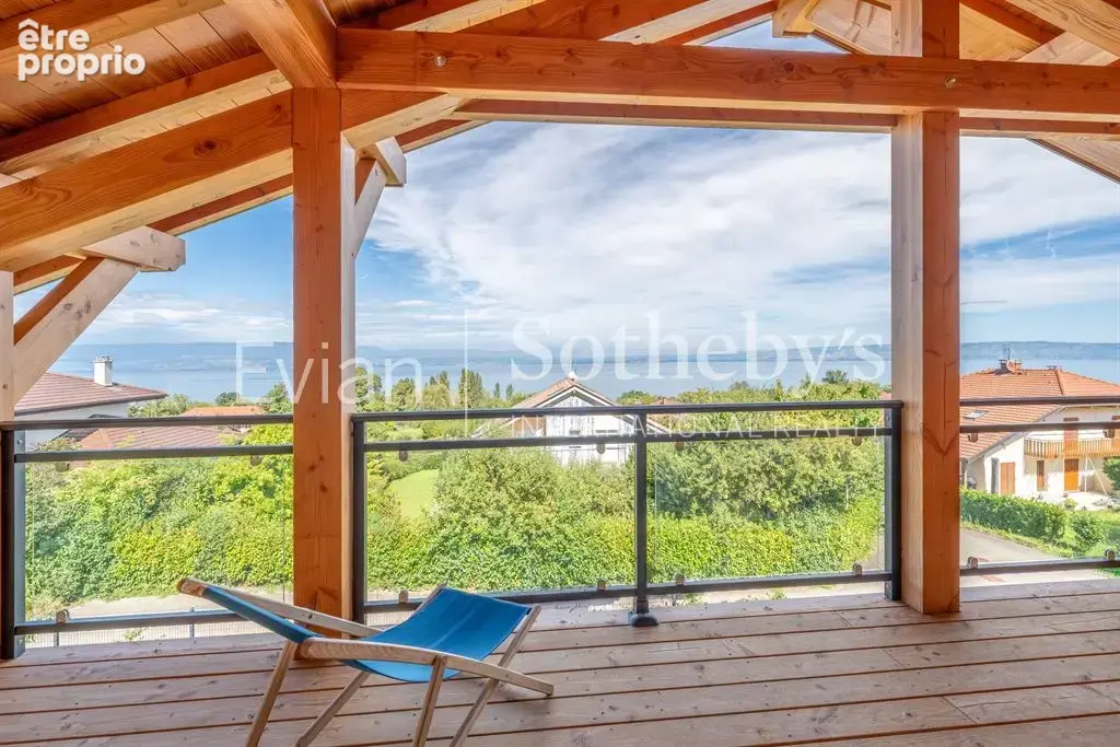 PROCHE VIAN : A PUBLIER Chalet récent avec vue lac - photo 13