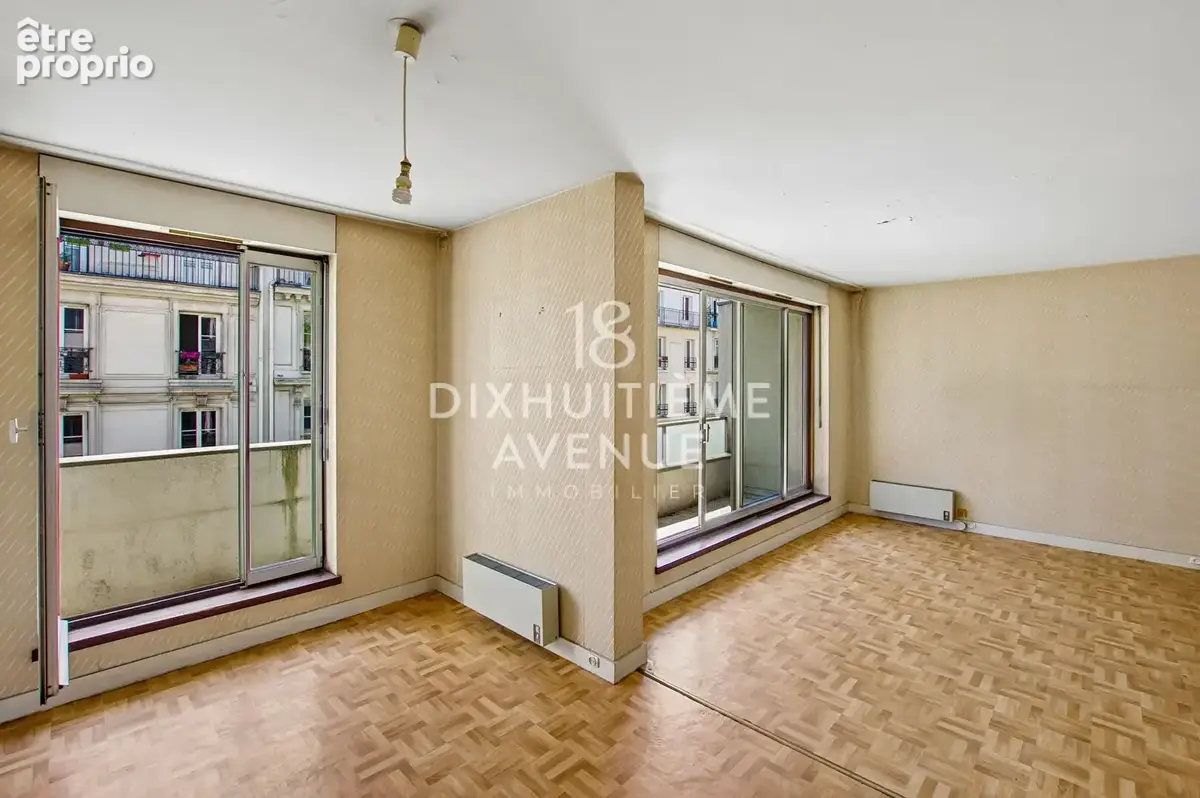 Rue Doudeauville - 4 pièces 85m² - balcon 8m² - double box - photo 3