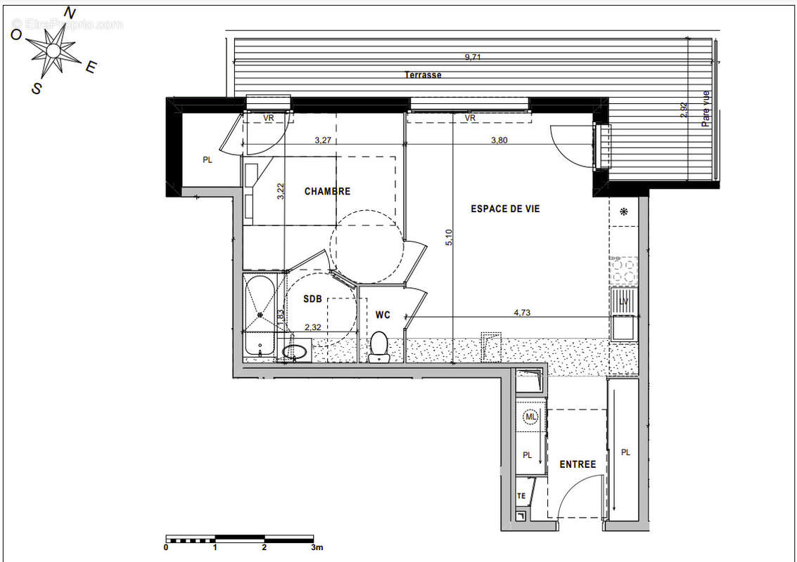 Appartement à SCIEZ