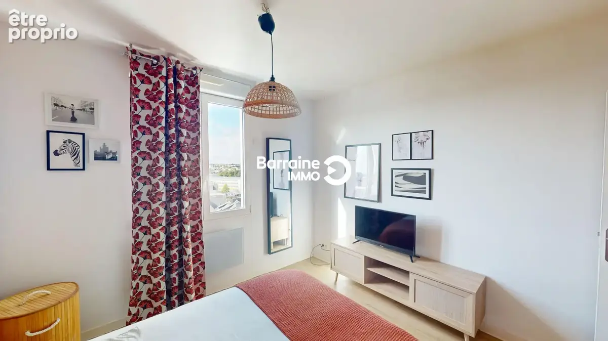 A Vendre Brest Kerichen Appartement T3 60m² 2 Chambres Ascenseur Stationnement Balcon Vue Dégagée - photo 9