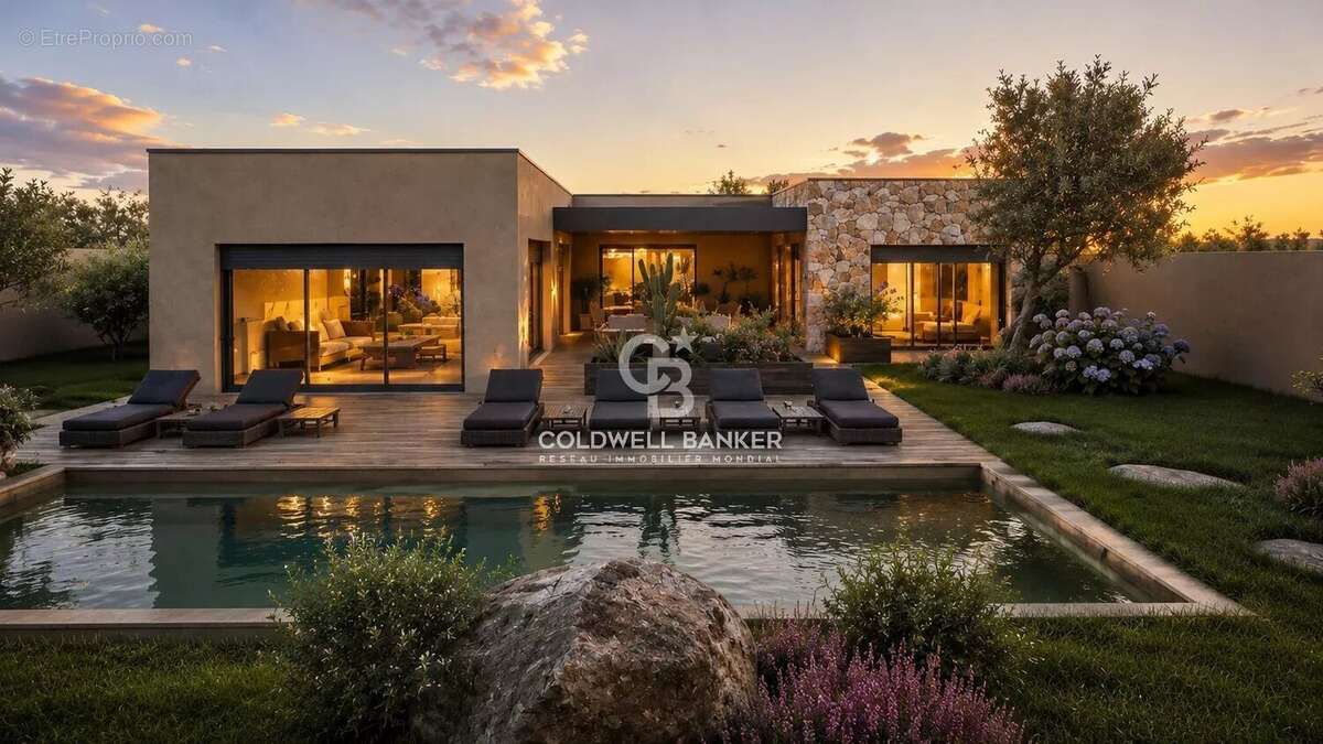 Saint-Cyprien - villa contemporaine neuve avec piscine - photo 13