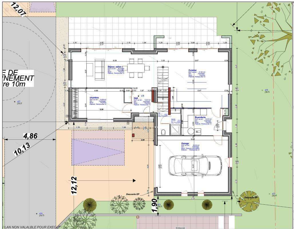Maison à VEZERONCE-CURTIN