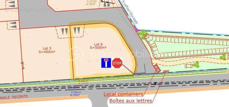 Terrain à bâtir – 500 m² à Lavilledieu - photo 3