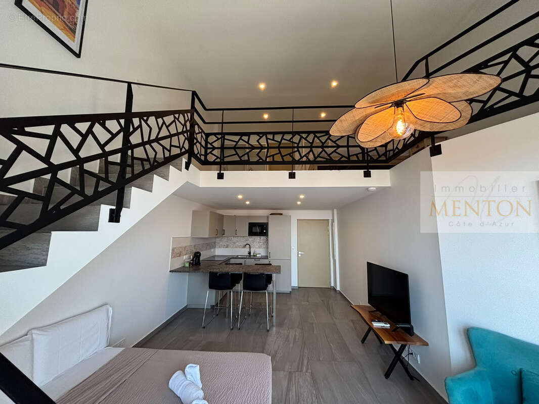 menton, immeuble de 4 duplex, 100%design, 100% location b&b, expo sud, vue mer, centre historique - photo 4