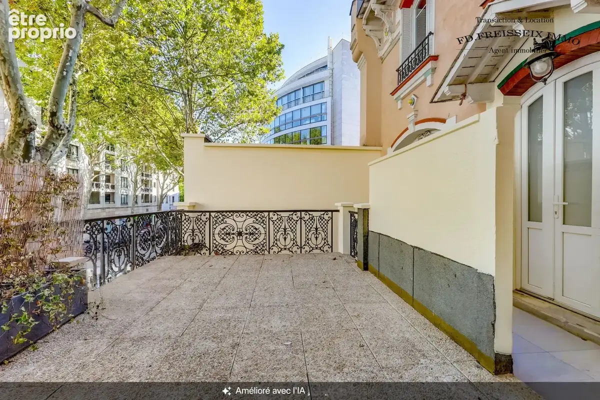 Terrasse - Appartement à ISSY-LES-MOULINEAUX
