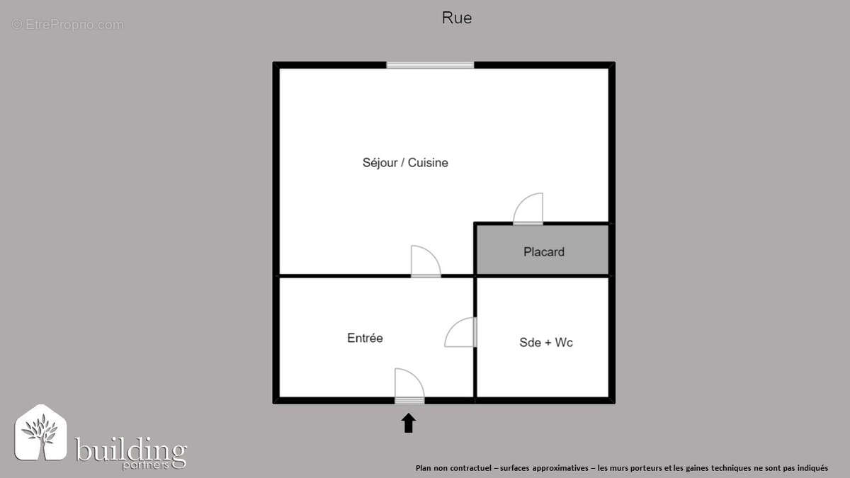 Ternes-Maillot Paris 17ème - Studio 1 pièce 23 m² - photo 2