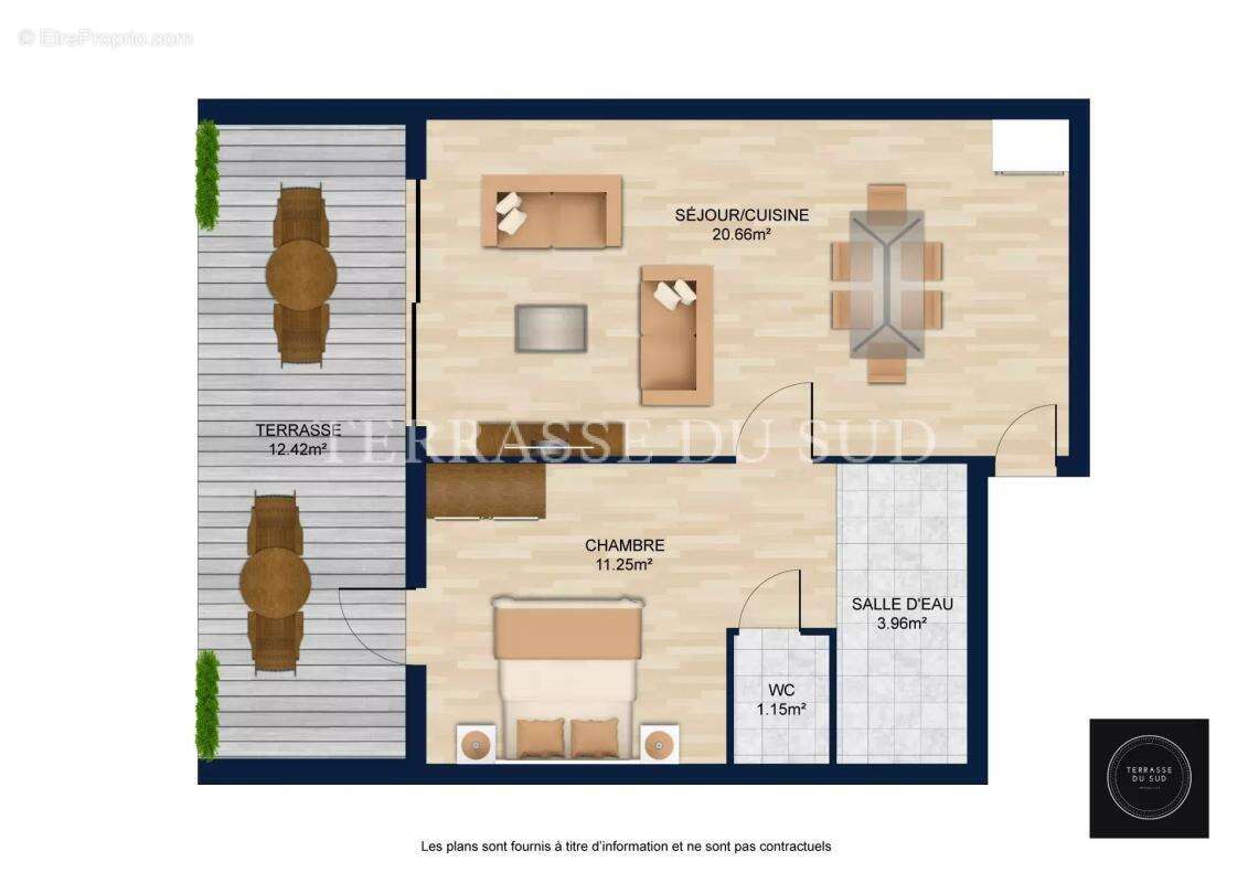 Vente Appartement 2 pièces, 37 m2 avec Terrasse - Les Caillols - Marseille 12 - photo 4