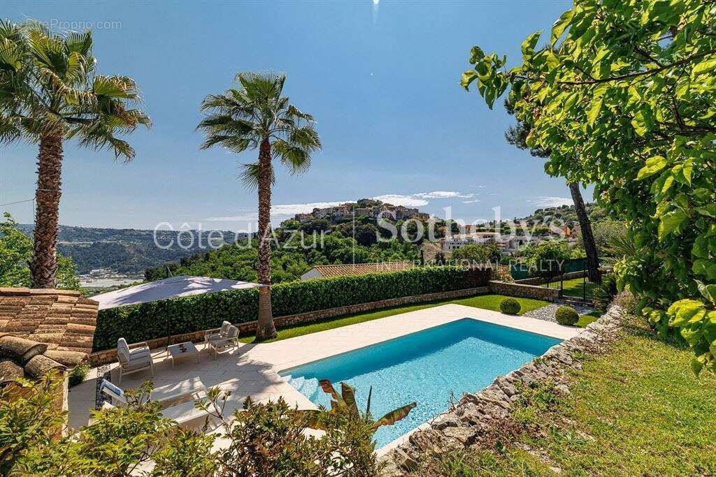 Gattières villa provençale avec vue panoramique, piscine et oliveraie proche Nice - photo 19