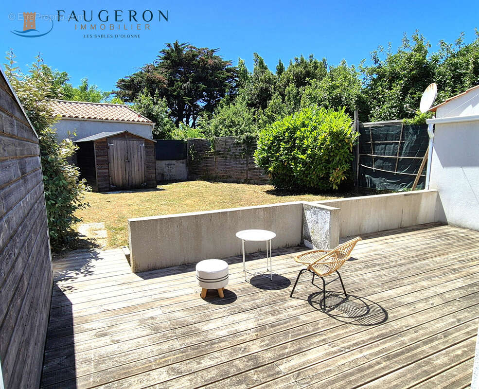 CHATEAU D'OLONNE - Accueillante Maison T2 bis + Jardin / proche Océan - photo 2