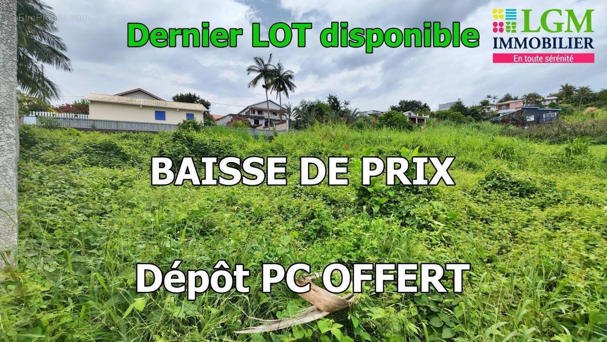 Terrain à LE TAMPON