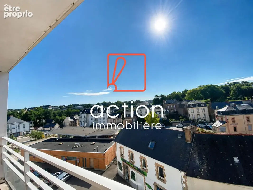Lumineux appartement T2 de 61m2 avec balcon et parking - Centre-ville Lannion / Rive gauche - photo 9