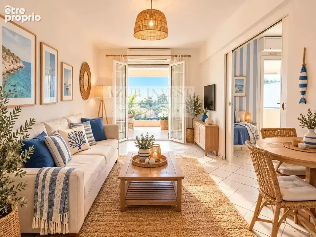 Vente 2 pieces vue mer - roquebrune cap martin - photo 3