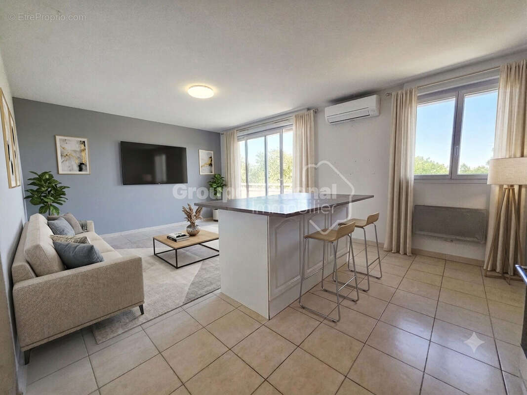 EXCLUSIVITÉ  T3 de 55 m² avec terrasse et garage - photo 3