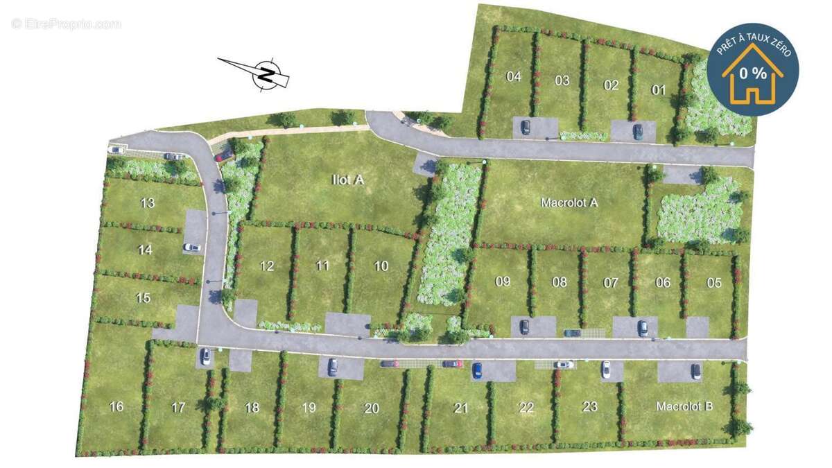 Terrain à SARGE-LES-LE-MANS