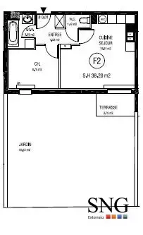 Appartement 2 pièces 40 m² à vendre à Lisieux (14100) - photo 3
