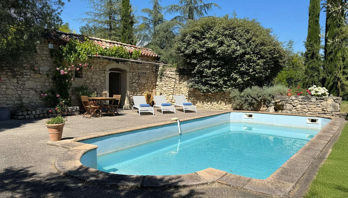 piscine et plage  - Maison à GOULT