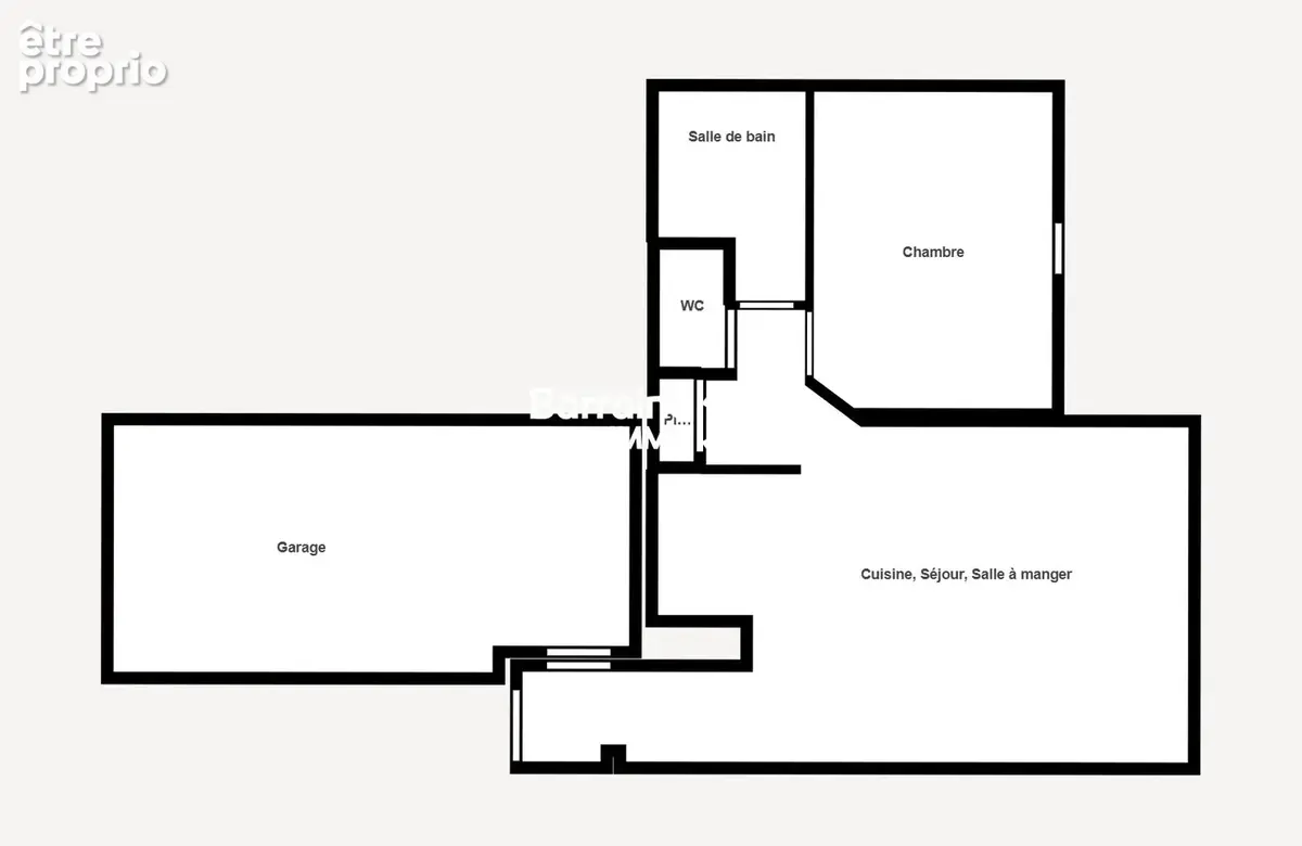 Exclusivite   a vendre  brest lambezellec  appartement   t2  48m²   1 chambre     jardin privatif   garage privatif - photo 19