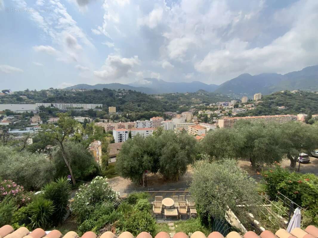 Menton Riviera grand studio de 32 m2, dernier étage, belle terrasse de 14 m2 - photo 5