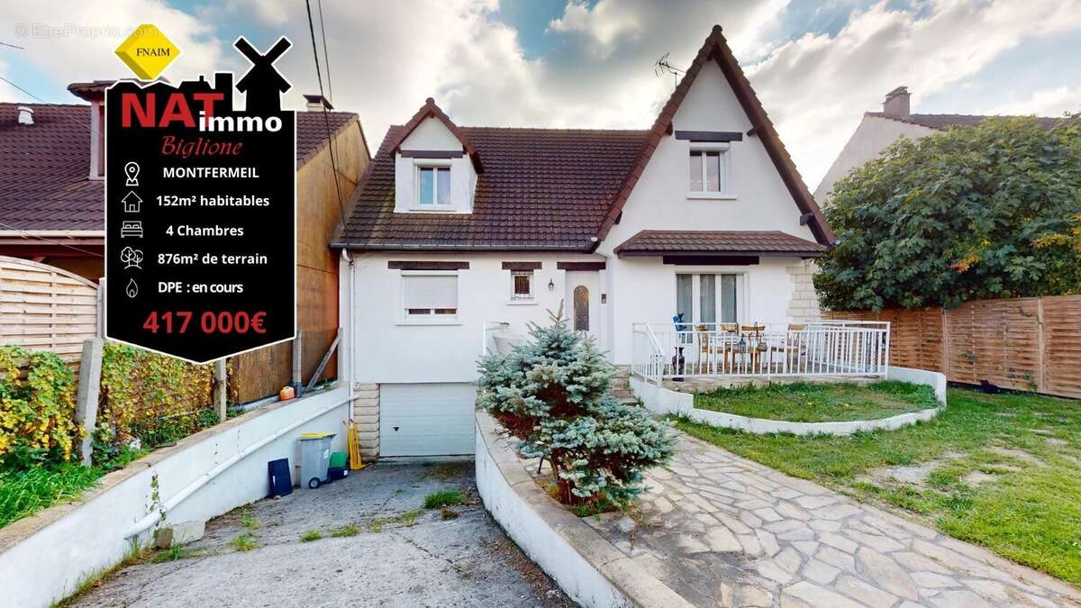Maison à MONTFERMEIL