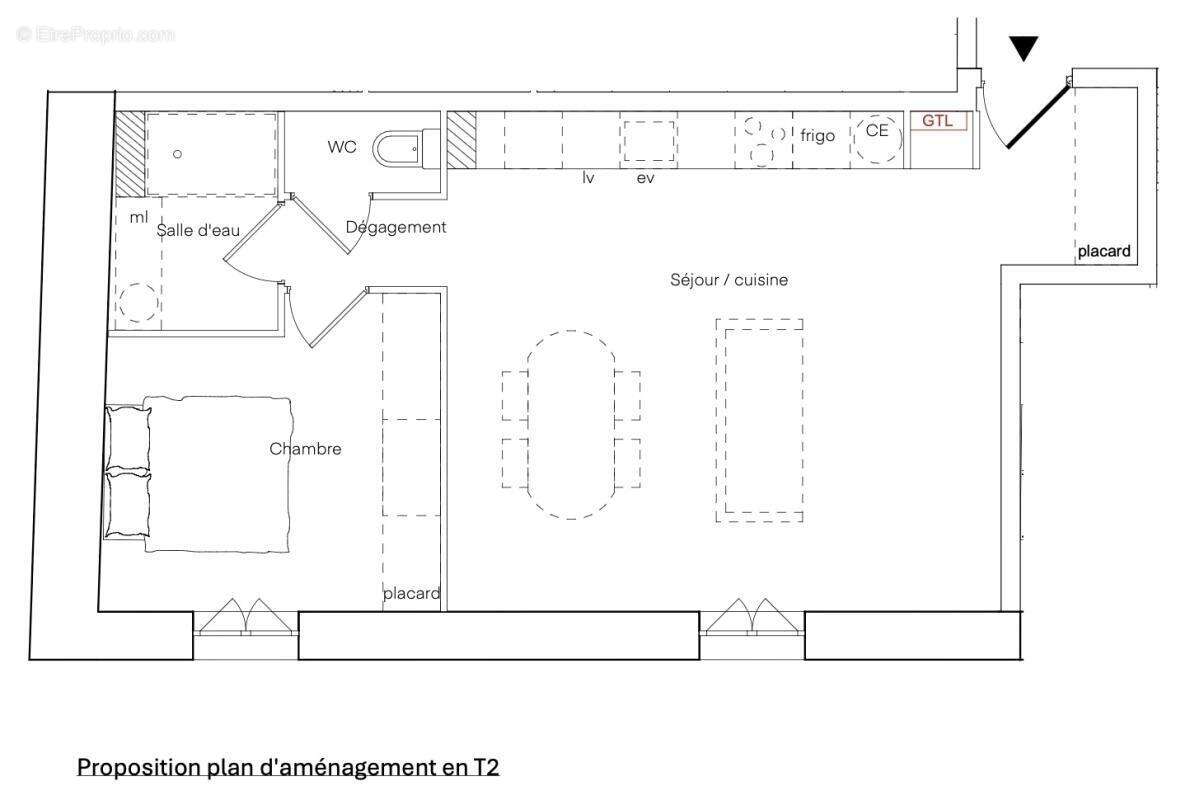 Appartement à VILLEFRANCHE-SUR-SAONE
