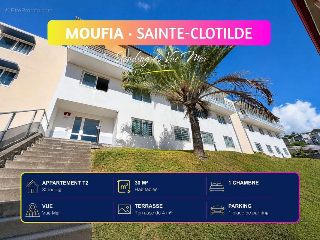 Appartement 30 m² à Saint-Denis  - photo 2
