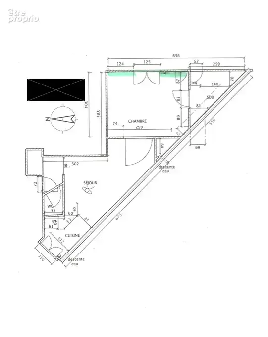 Appartement à PARIS-19E