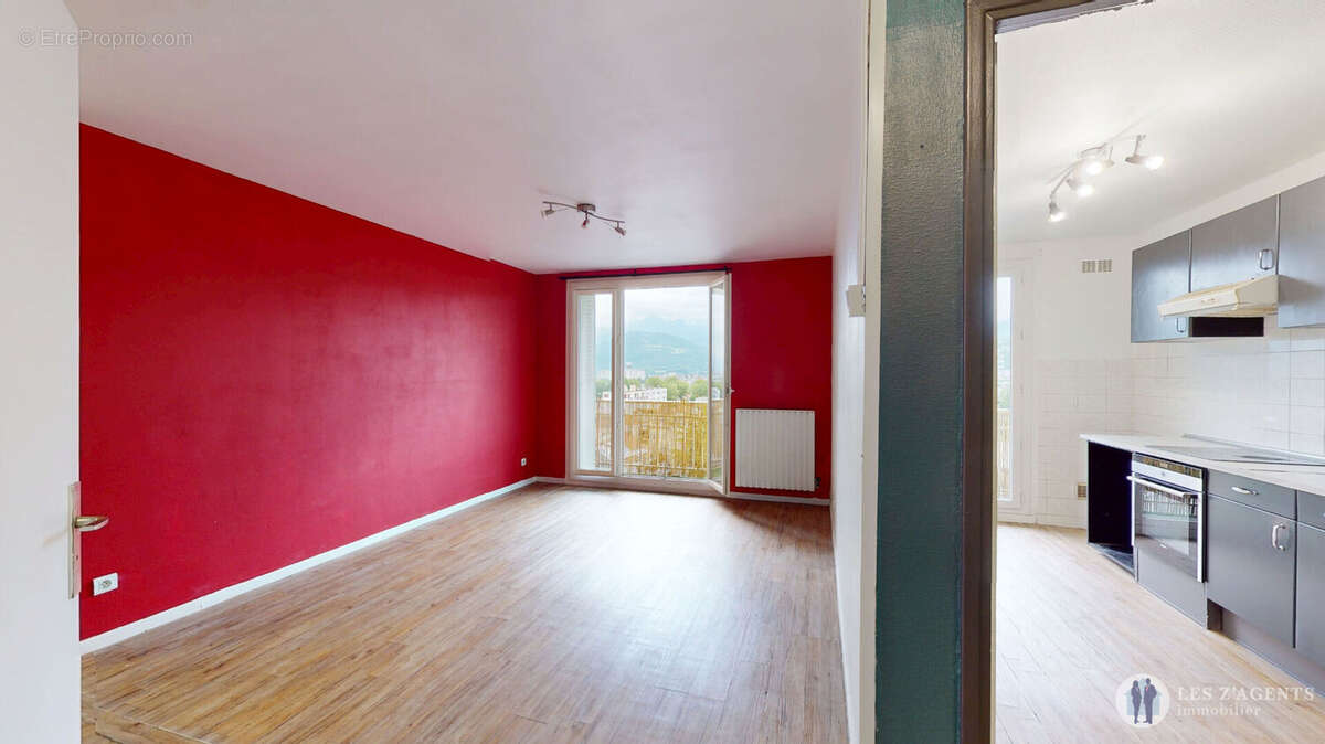 Appartement Echirolles 3 pièces 59 m2 - photo 2